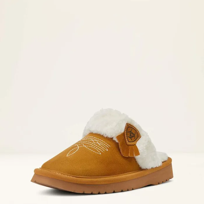 Women Slippers Ariat Jackie Square Toe Chestnut