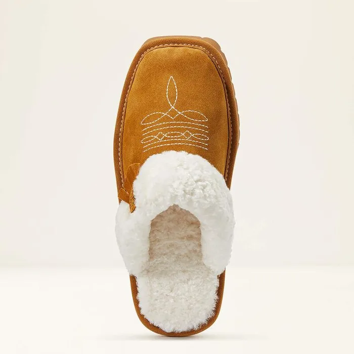 Women Slippers Ariat Jackie Square Toe Chestnut Women Slippers Ariat Jackie Square Toe Chestnut