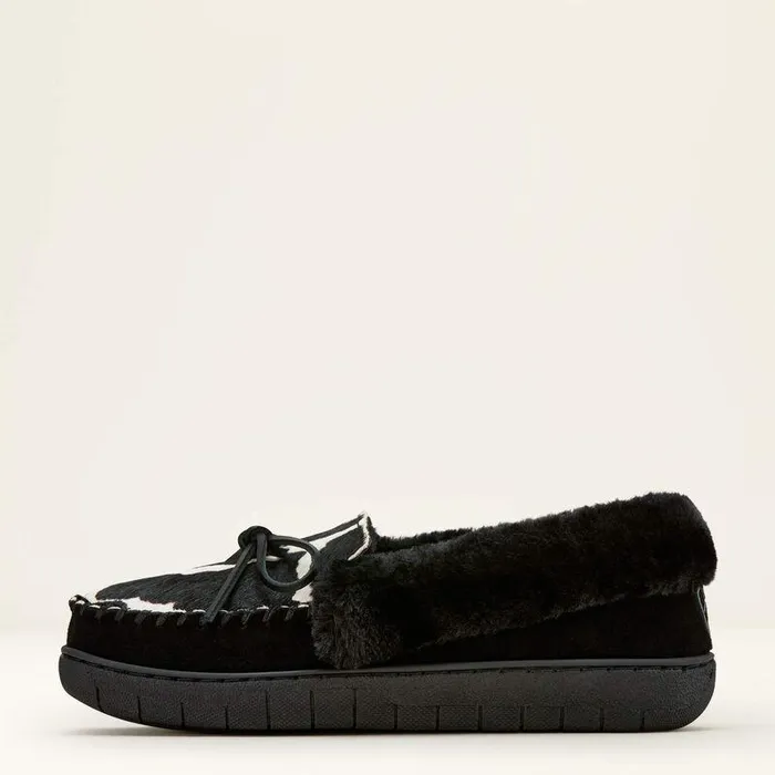 Women Slippers Ariat Moccasin Slipper Black Women Slippers Ariat Moccasin Slipper Black