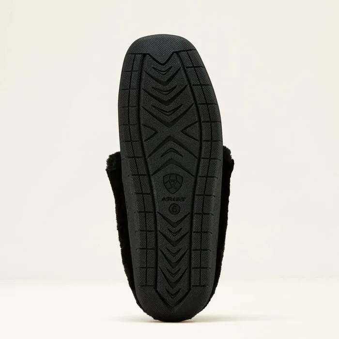 Women Slippers Ariat Moccasin Slipper Black Women Slippers Ariat Moccasin Slipper Black
