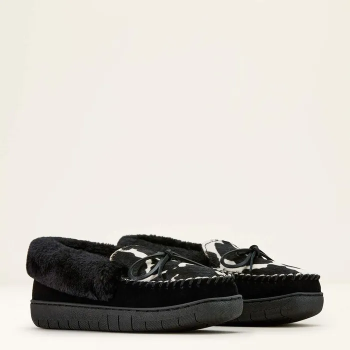 Women Slippers Ariat Moccasin Slipper Black Women Slippers Ariat Moccasin Slipper Black