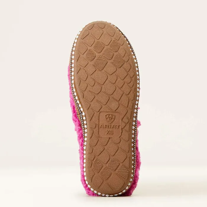 Women Slippers Ariat Snuggle Very Berry Pink
