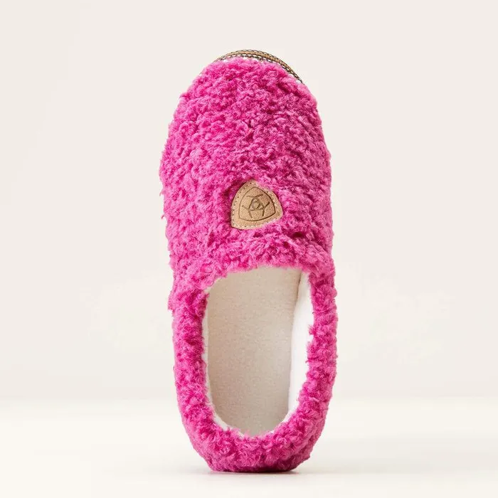 Women Slippers Ariat Snuggle Very Berry Pink