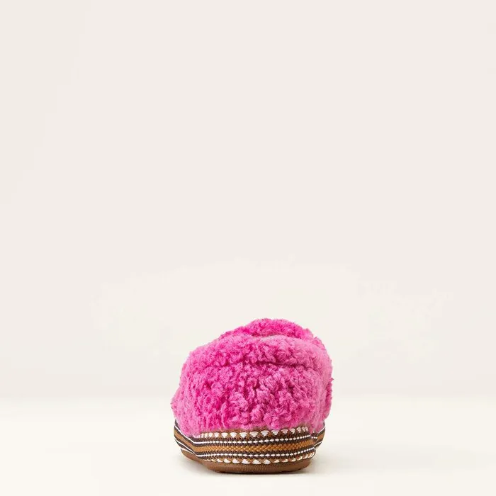Women Slippers Ariat Snuggle Very Berry Pink