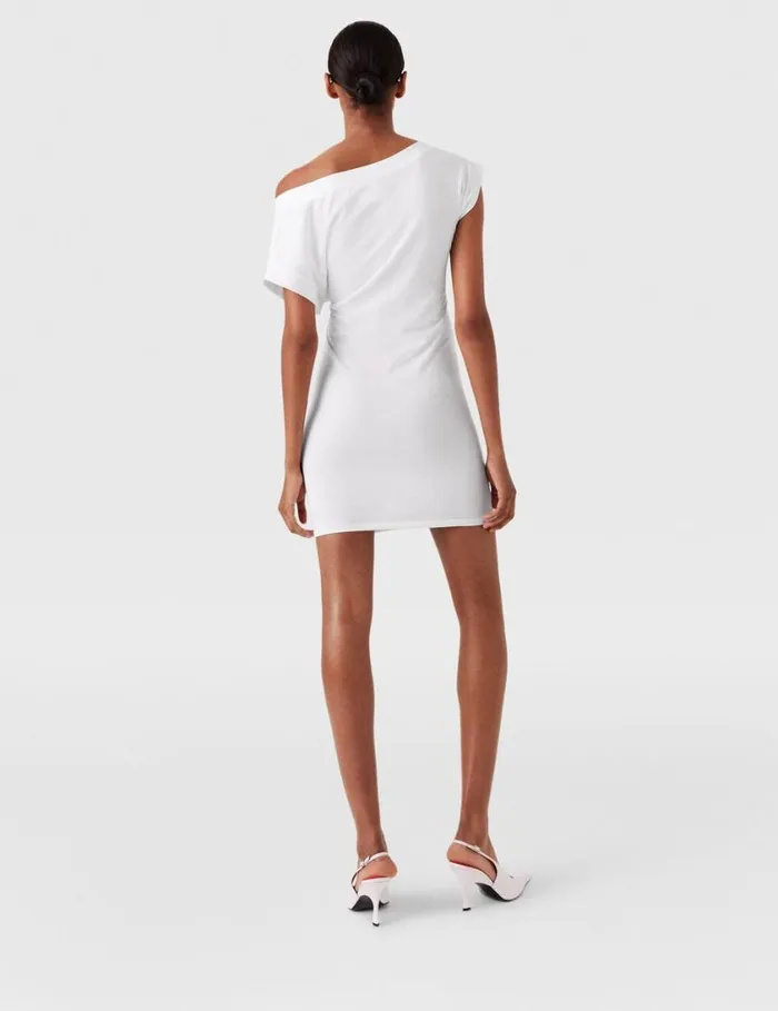 Women Slippery When Wet Dress Black And White Stella McCartney Dresses