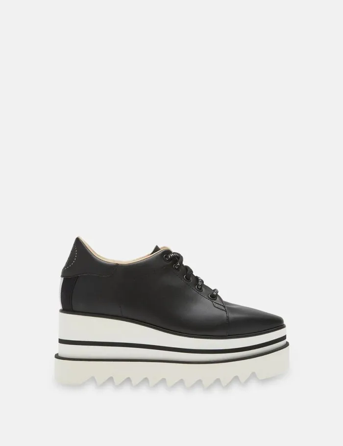 Women SneakElyse Black Stella McCartney Wedges
