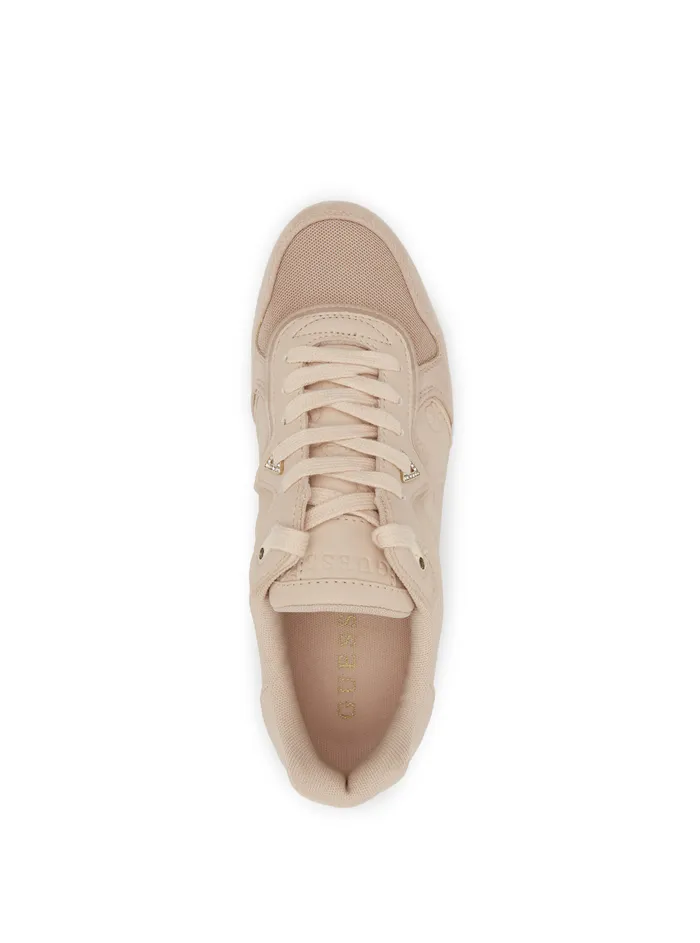 Women Sneakers GUESS Pink Harinna Low Top Sneakers Women Sneakers GUESS Pink Harinna Low Top Sneakers