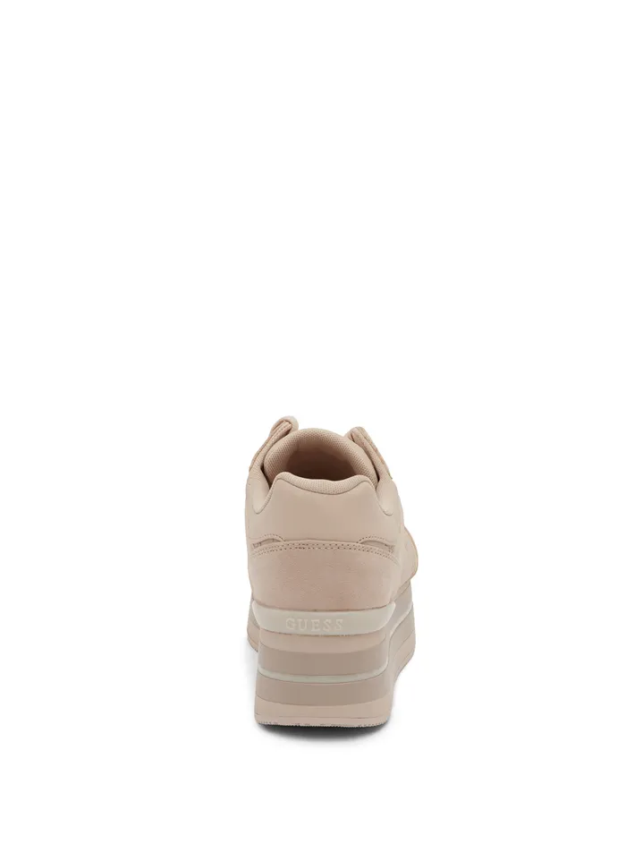 Women Sneakers GUESS Pink Harinna Low Top Sneakers Women Sneakers GUESS Pink Harinna Low Top Sneakers