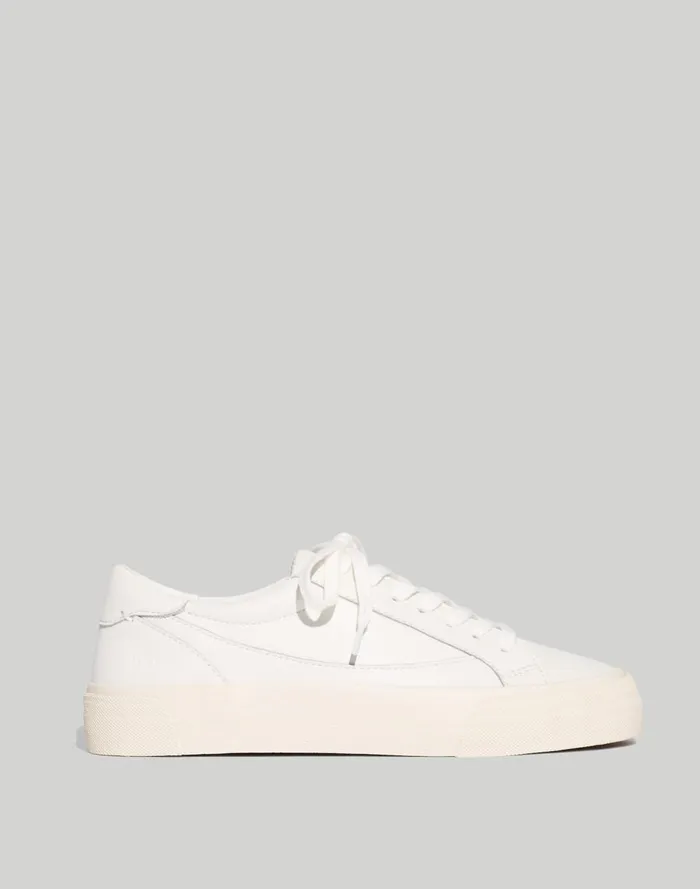 Women Sneakers Madewell Sidewalk LowTop Sneakers Pale Parchment