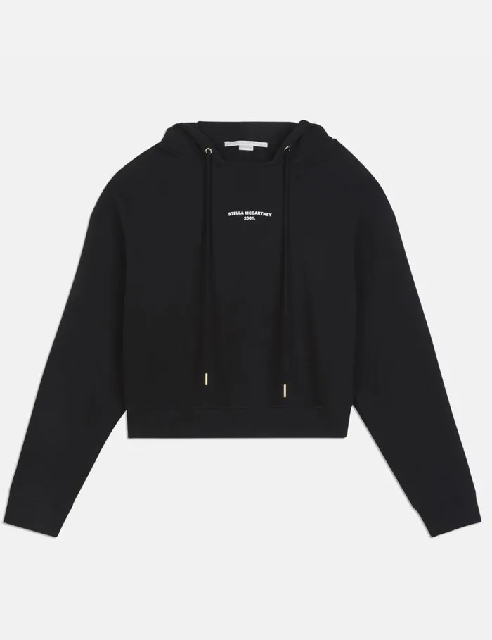 Women Stella McCartney 2001 Hoodie Black Stella McCartney Sweatshirts And TShirts