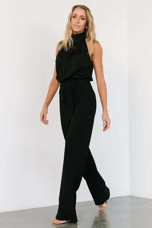 Women Sterling Tank Jumpsuit Black Baltic Born Jumpsuits and Rompers