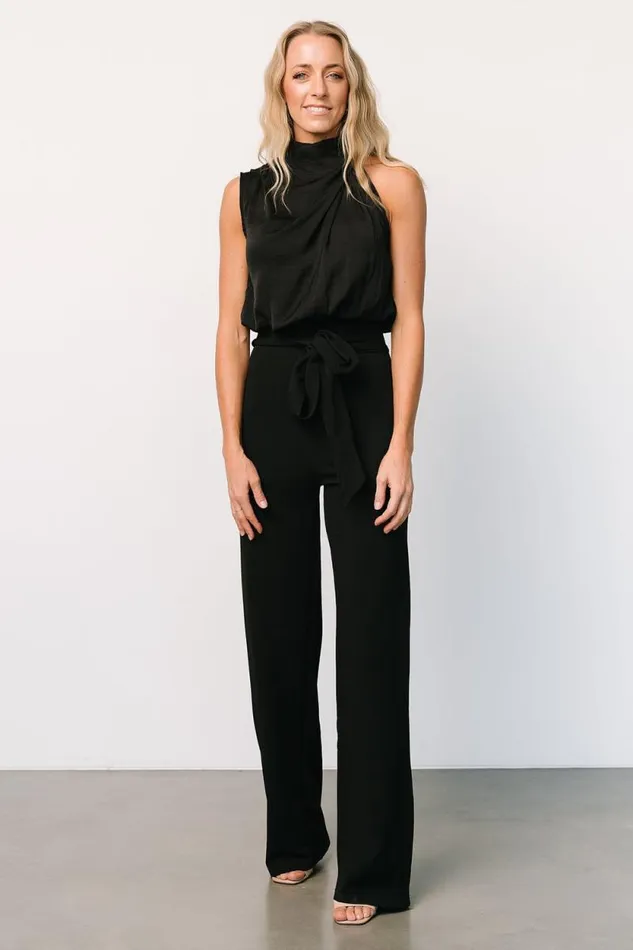Women Sterling Tank Jumpsuit Black Baltic Born Jumpsuits and Rompers