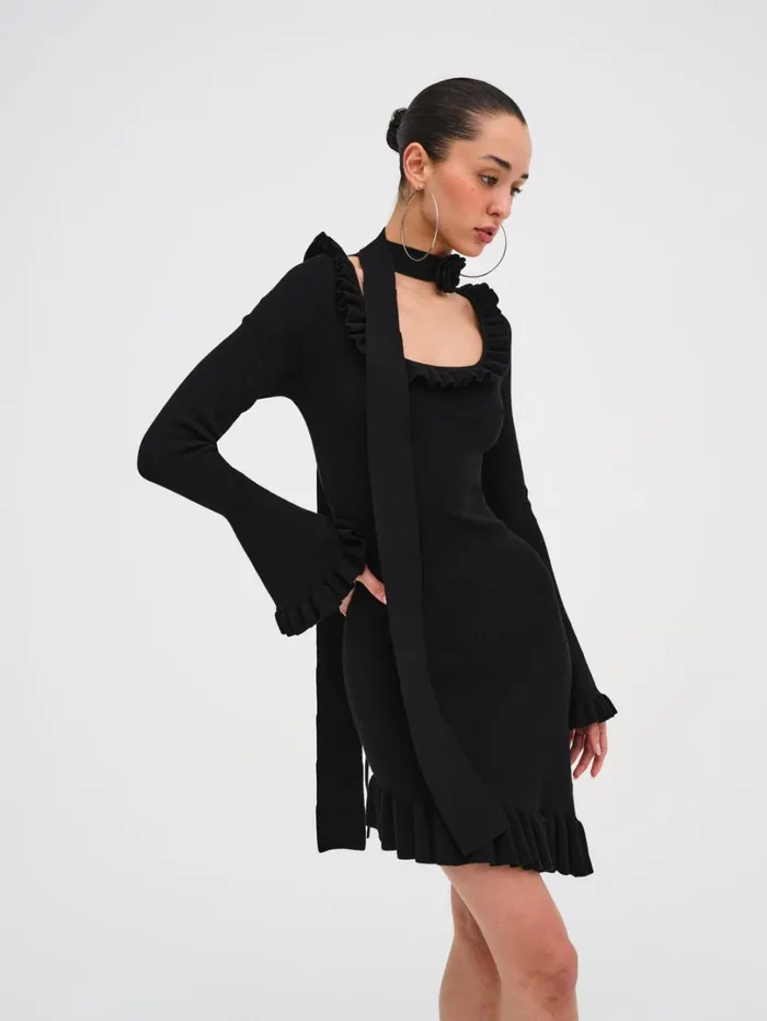 Women Stevie Mini Dress Black For Love and Lemons Dresses Women Stevie Mini Dress Black For Love and Lemons Dresses
