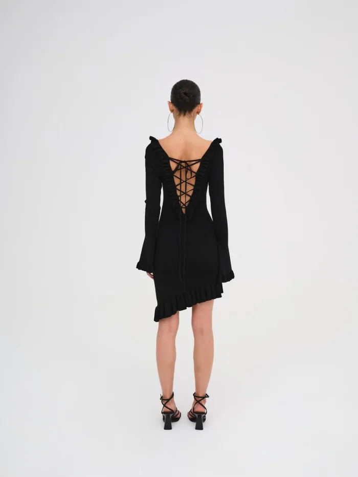 Women Stevie Mini Dress Black For Love and Lemons Dresses Women Stevie Mini Dress Black For Love and Lemons Dresses