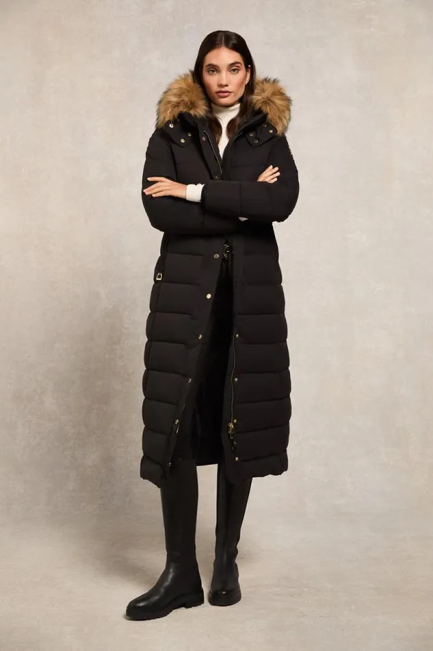 Women Stoneleigh Longline Coat Black Holland Cooper Coats Women Stoneleigh Longline Coat Black Holland Cooper Coats
