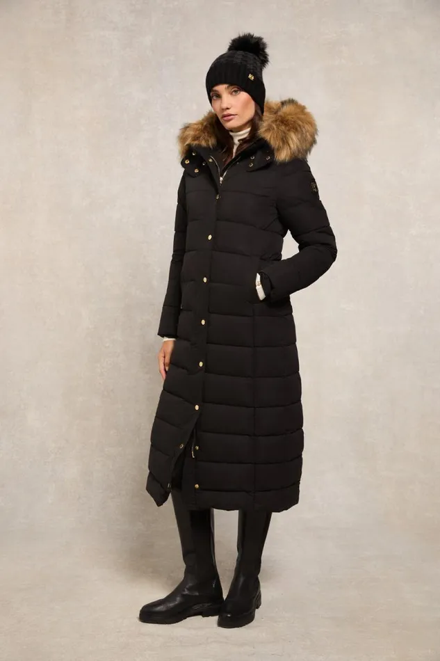Women Stoneleigh Longline Coat Black Holland Cooper Coats Women Stoneleigh Longline Coat Black Holland Cooper Coats
