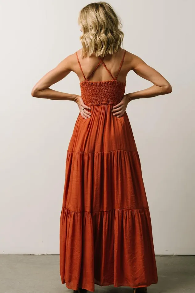 Women Summerlin Lace Top Maxi Dress Rust Baltic Born Maxi Dresses Women Summerlin Lace Top Maxi Dress Rust Baltic Born Maxi Dresses