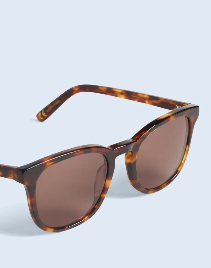 Women Sunglasses Madewell Ashcroft Sunglasses Whisky Tort