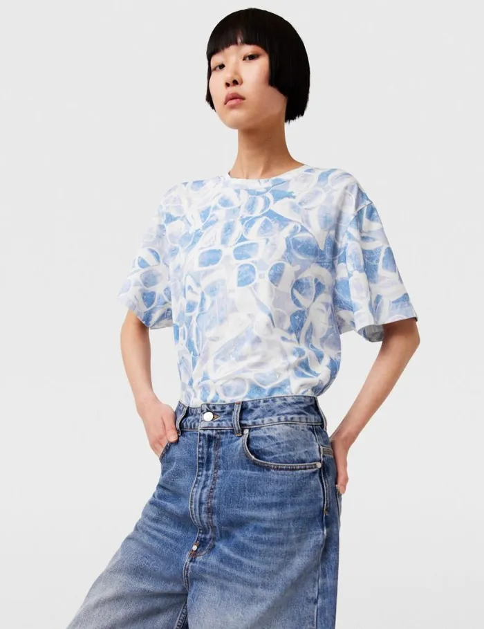 Women Sunglasses Print Boxy TShirt Multicolor 1 Stella McCartney Shirts And Tops Women Sunglasses Print Boxy TShirt Multicolor 1 Stella McCartney Shirts And Tops