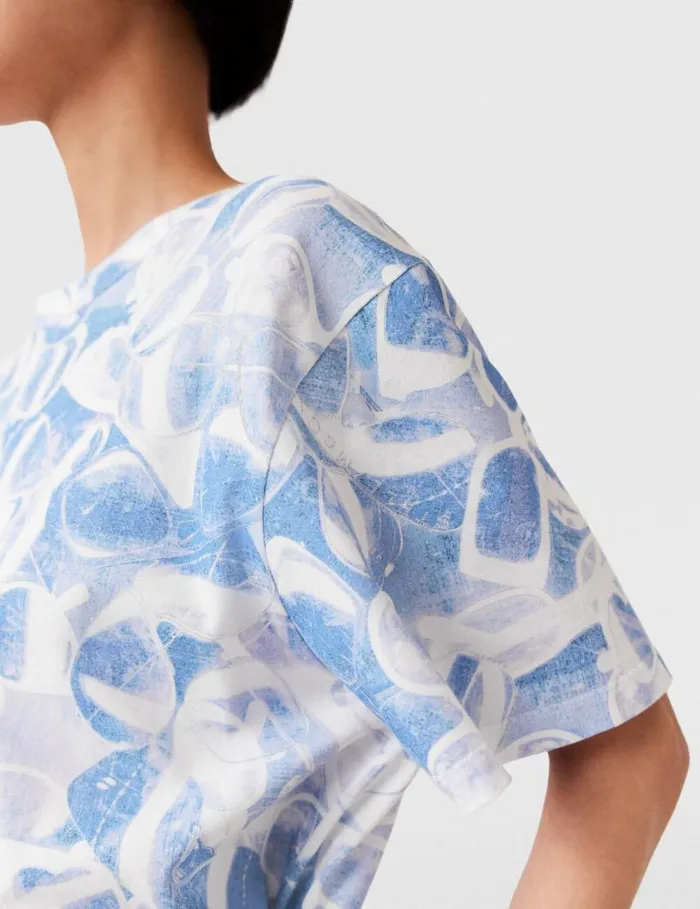 Women Sunglasses Print Boxy TShirt Multicolor 1 Stella McCartney Shirts And Tops Women Sunglasses Print Boxy TShirt Multicolor 1 Stella McCartney Shirts And Tops