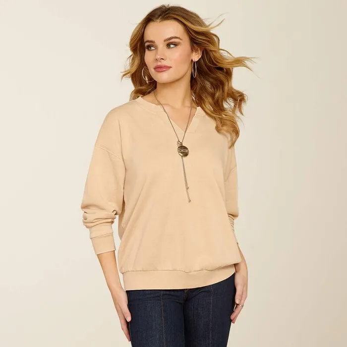 Women Sweatshirts and Hoodies Ariat Unwind Sweatshirt Tannin