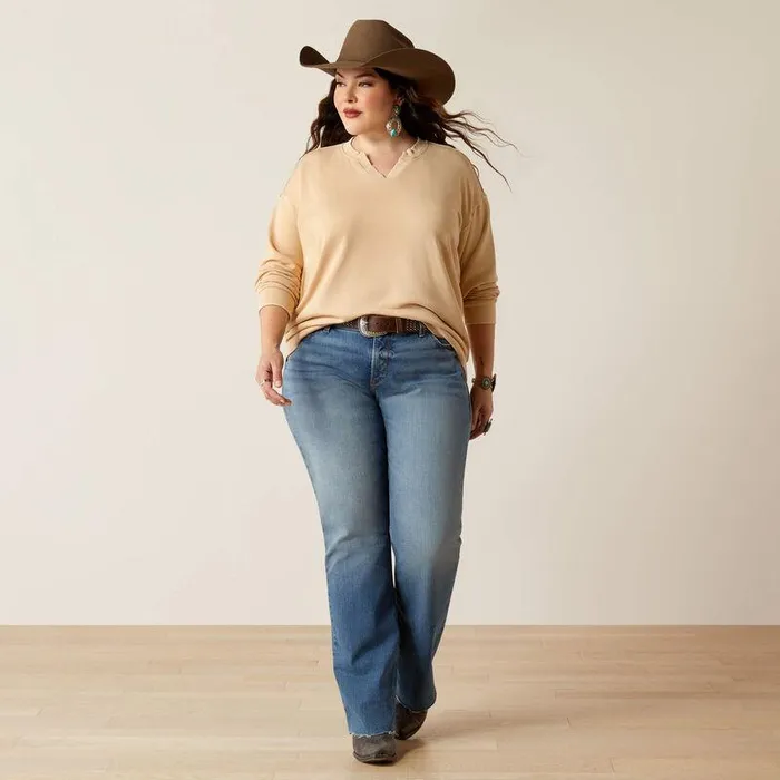 Women Sweatshirts and Hoodies Ariat Unwind Sweatshirt Tannin Women Sweatshirts and Hoodies Ariat Unwind Sweatshirt Tannin