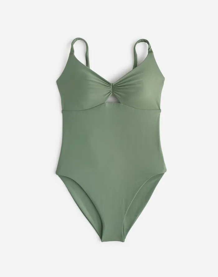 Women Swim Madewell Lexaswim Parc One Piece Agave