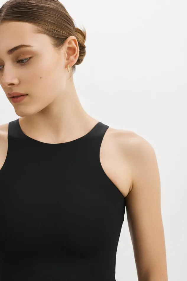 Women SYDELLE Bodysuit Tank Top Black LAMARQUE Tops