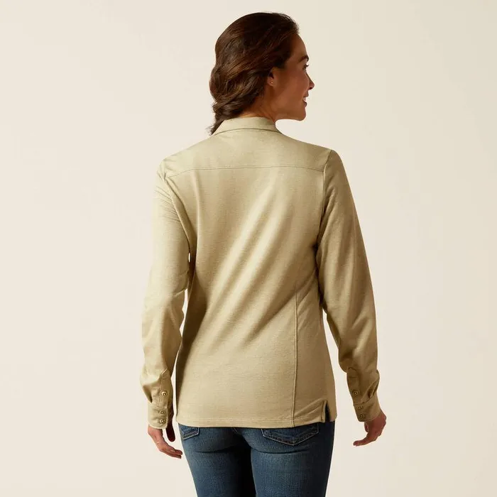 Women TShirts and Tops Ariat Hillcoombe Top Sage Heather Women TShirts and Tops Ariat Hillcoombe Top Sage Heather
