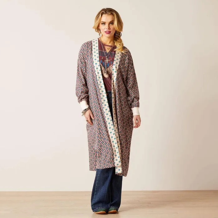 Women TShirts and Tops Ariat Mesquite Kimono Duster Mesquite Foulard Women TShirts and Tops Ariat Mesquite Kimono Duster Mesquite Foulard