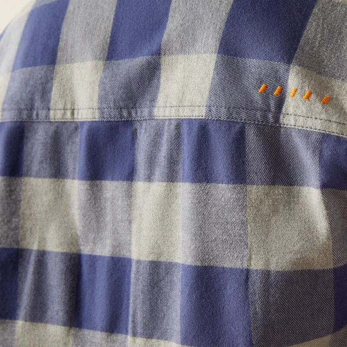 Women TShirts and Tops Ariat Rebar Flannel Tunic Blue Indigo Women TShirts and Tops Ariat Rebar Flannel Tunic Blue Indigo