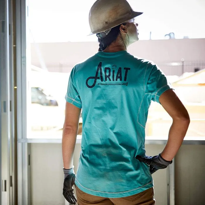 Women TShirts and Tops Ariat Rebar Workman Graphic Ariat Logo TShirt Meadowbrook Women TShirts and Tops Ariat Rebar Workman Graphic Ariat Logo TShirt Meadowbrook