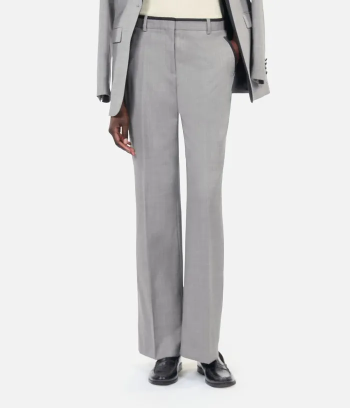 Women Taupe Wool Suit Trousers THE KOOPLES Blazers and Suits