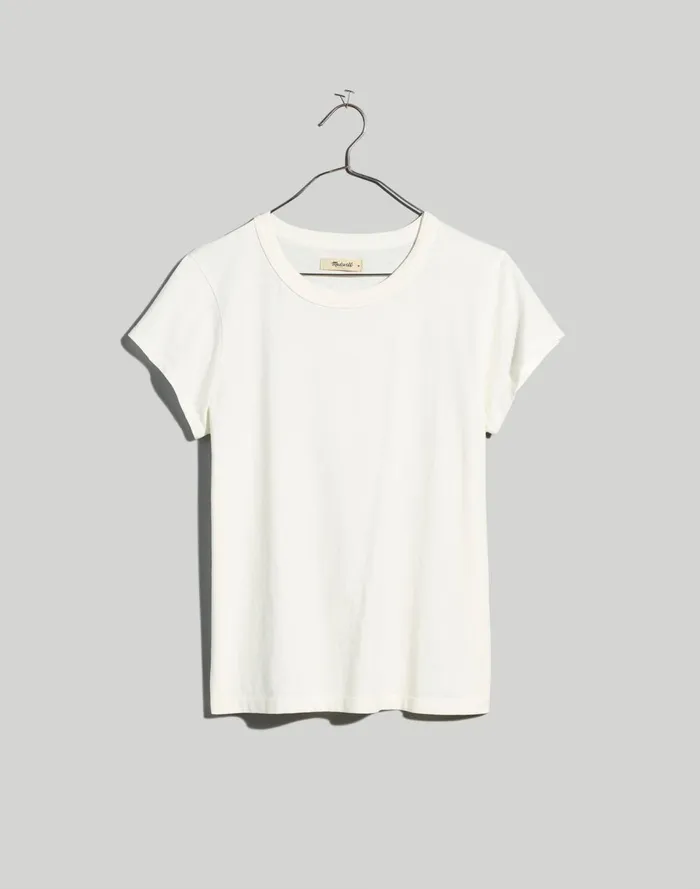 Women Tees Madewell Softfade Cotton Perfect Vintage Tee Lighthouse