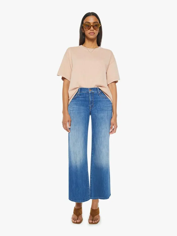 Women Tees Tanks Mother Denim Palmer Tee Malt
