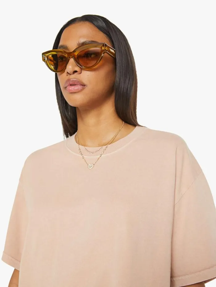 Women Tees Tanks Mother Denim Palmer Tee Malt