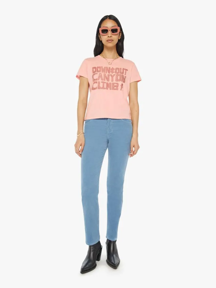 Women Tees Tanks Mother Denim The Lil Goodie Goodie Pink lightpastel