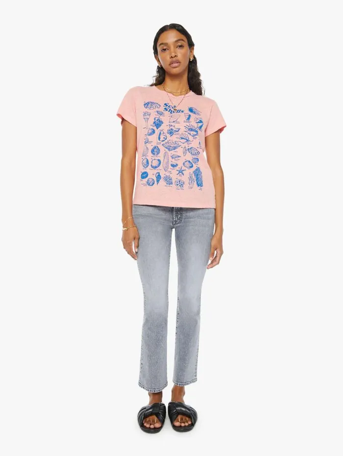 Women Tees Tanks Mother Denim The Sinful Pink open