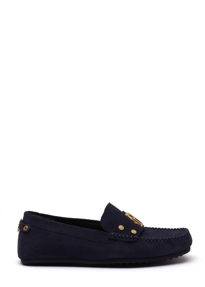 Women The Driving Loafer Ink Navy Holland Cooper Loafers