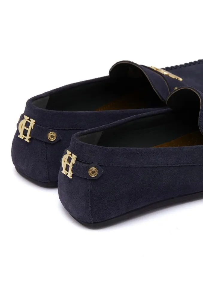 Women The Driving Loafer Ink Navy Holland Cooper Loafers