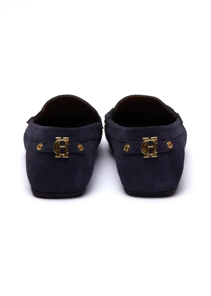 Women The Driving Loafer Ink Navy Holland Cooper Loafers
