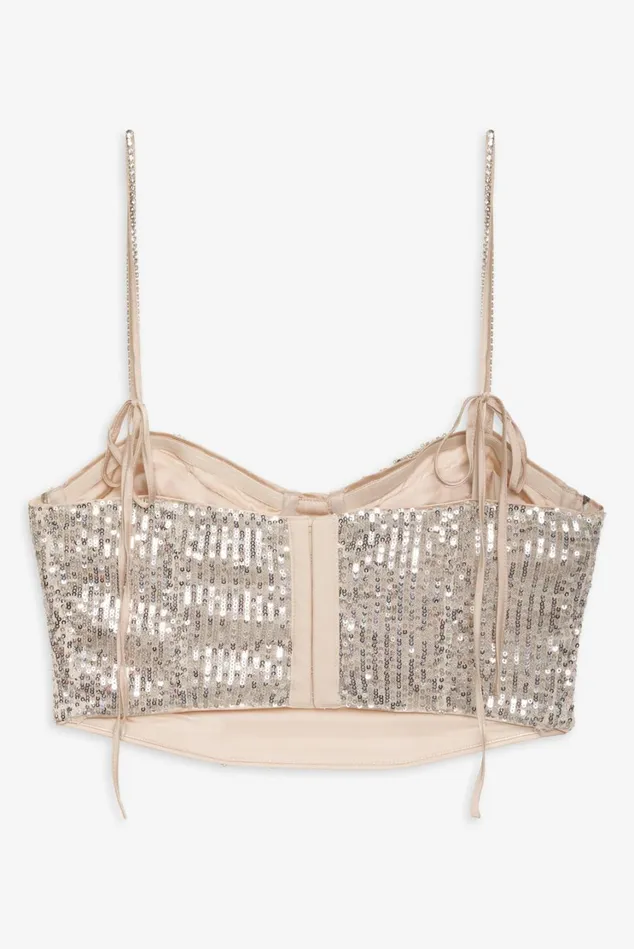 Women Tia Top Silver For Love and Lemons Tops