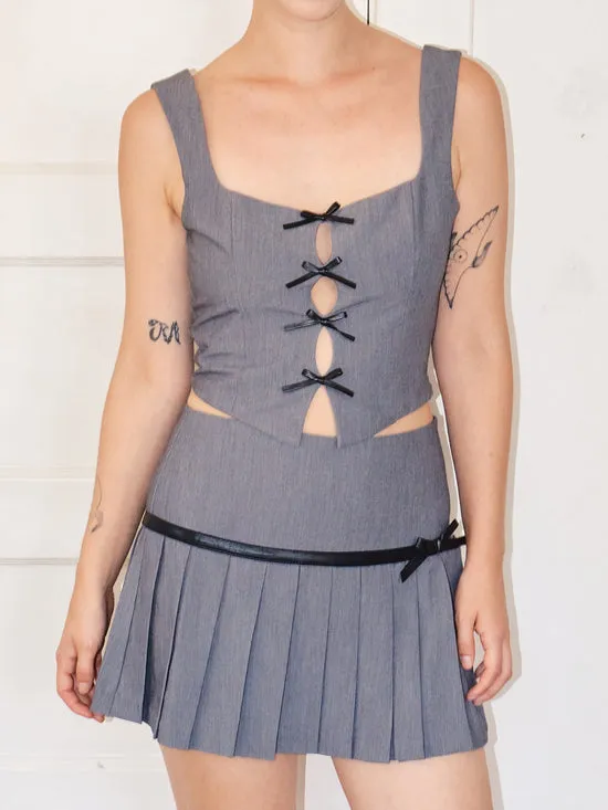 Women Tops Lisa Says Gah Tate Top Charcoal