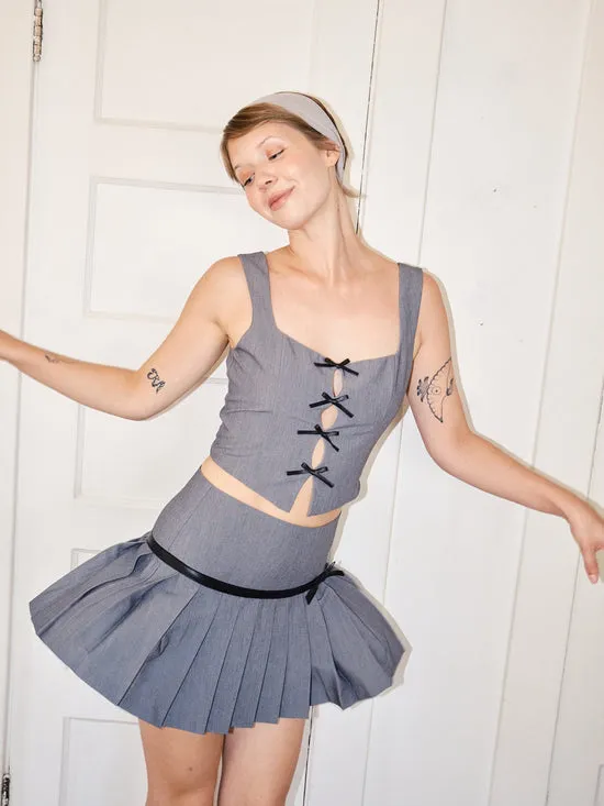 Women Tops Lisa Says Gah Tate Top Charcoal