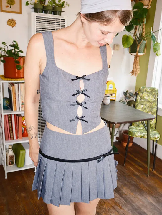 Women Tops Lisa Says Gah Tate Top Charcoal