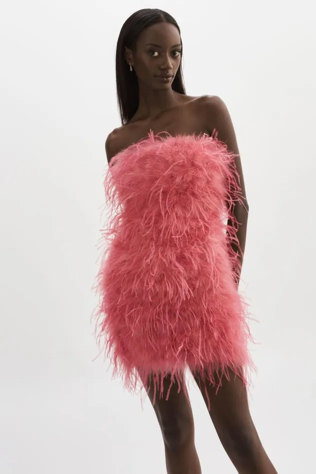 Women TRIANA Feather Dress Rosie LAMARQUE Dresses