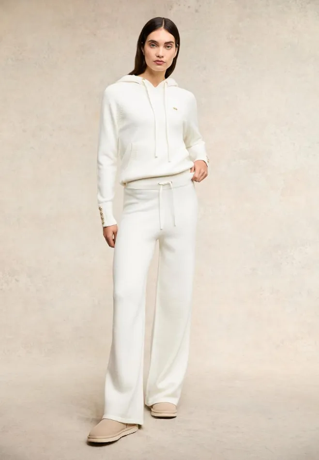 Women Verbier Wide Leg Pant Natural Holland Cooper Trousers