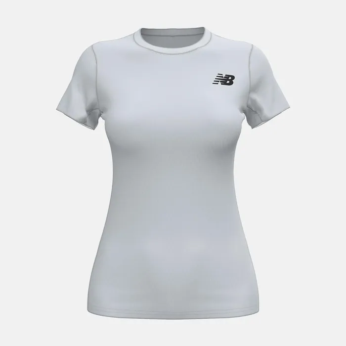 Women W Baselayer Short Sleeve Top White New Balance Shirts Women W Baselayer Short Sleeve Top White New Balance Shirts
