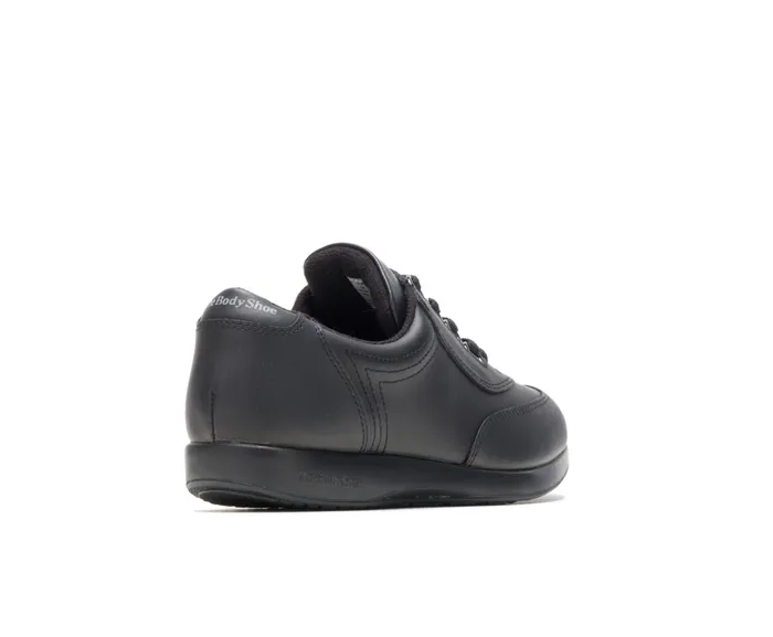 Women Walking Shoes Hush Puppies Classic Walker Black Leather Women Walking Shoes Hush Puppies Classic Walker Black Leather
