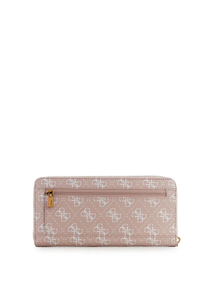 Women Wallets GUESS Rose Logo Laurel Large Wallet